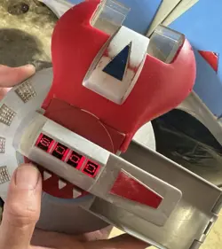 [USED] (2) Yu-Gi-Oh! Duel Disk Launcher Original first generation Kazuki 1996 - Image 1