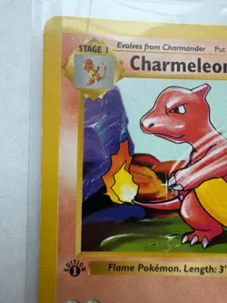 Pokemon TCG 1st Edition Charmeleon 24/102 Base Set Shadowless LP/MP - Image 4