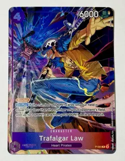 Trafalgar Law (Illustration Box Vol.6) P-093 One Piece Promo Card English Foil - Image 1