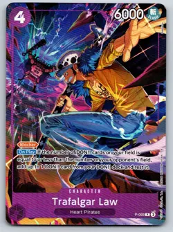 Trafalgar Law (Illustration Box Vol.6) P-093 One Piece Promotion Cards NM - Image 1