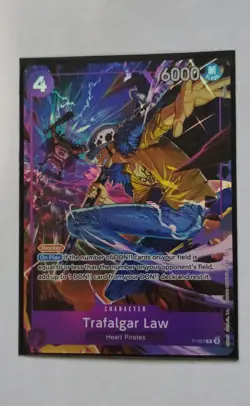 Trafalgar Law (Illustration Box Vol.6) P-093 One Piece Promotion Cards Foil - Image 1