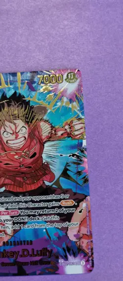 One Piece Monkey D Luffy - EB02-061 - SP SEC - PRB02 Premium NEAR MINT - Image 5