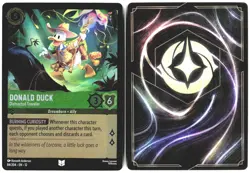 Disney Lorcana TCG Donald Duck - Distracted Traveler 84/204 Foil Wilds Unknown - Image 3