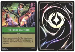 Disney Lorcana TCG The Family Scattered 97/204 Foil Wilds Unknown - Image 3