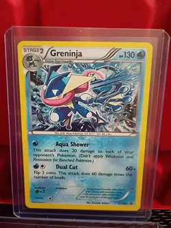 Greninja XY162 Black Star Promo Holo Pokemon Card LP-NM XY Promo Rare - Image 1