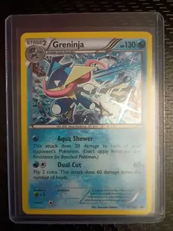 Greninja XY162 Black Star Promo Holo Pokemon Card LP-NM XY Promo Rare - Image 3