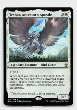 Teshar, Ancestor's Apostle Foil R Prerelease Cards 36 NM - Image 1