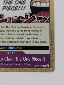 OP07-077 We're Going To Claim The One Piece!!! One Piece Card Game - Image 5