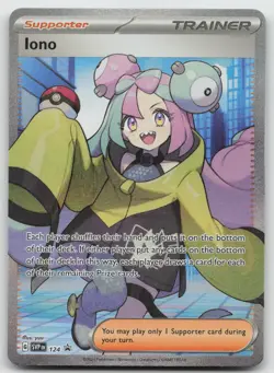 Iono Promo Holo SV: Scarlet & Violet Promo Cards SVP124 NM - Image 1