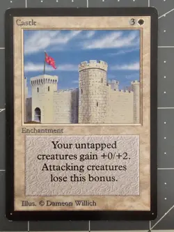 MTG ⭐ Beta Edition ⭐ Castle ⭐ Vintage Legacy ⭐ NM - Image 1