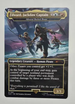 [1x] Edward, Jackdaw Captain - Admiral Beckett Brass (1561) - Near Mint - Image 1
