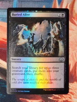 Buried Alive Foil Modern Horizons 3 Magic Gathering MTG MH3 - Image 1