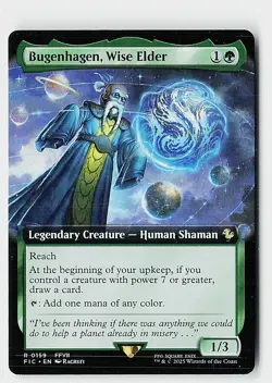 Bugenhagen, Wise Elder (Extended Art) R Commander: FINAL FANTASY 159 NM - Image 1