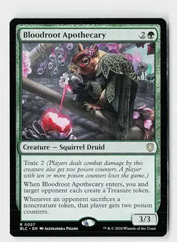 Bloodroot Apothecary R Commander: Bloomburrow 27 NM - Image 1