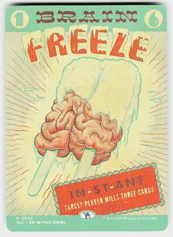 Brain Freeze R Secret Lair Countdown Kit 2 NM - Image 1