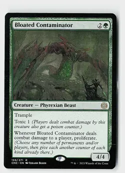 Bloated Contaminator R Phyrexia: All Will Be One 159 NM - Image 1