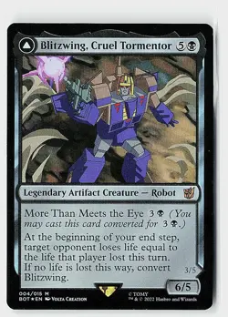 Blitzwing, Cruel Tormentor Foil M Universes Beyond: Transformers 4 NM - Image 1