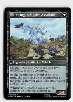 Blitzwing, Cruel Tormentor Foil M Universes Beyond: Transformers 4 NM - Image 2