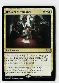 Brokers Ascendancy Foil R Streets of New Capenna 170 NM - Image 1