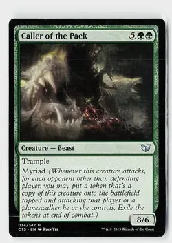 Caller of the Pack U Commander 2015 34 NM - Image 1