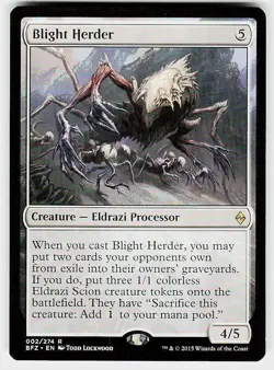 Blight Herder R Battle for Zendikar 2 NM - Image 1