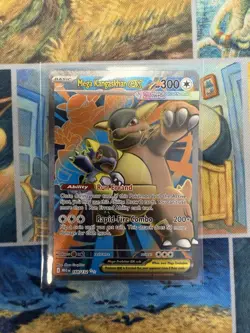 Mega Kangaskhan ex Pokemon TCG Card Full Art English 164/132 - Image 1