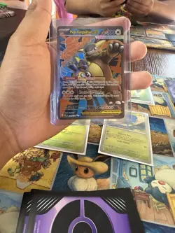 Mega Kangaskhan ex Pokemon TCG Card Full Art English 164/132 - Image 3