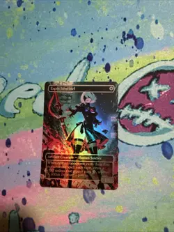 DIY Esper Sentinel Full Art Foil Mtg Play Card YoRHa 2B Nier: Automata - Image 1