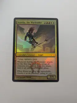 Magic: The Gathering Aurelia, the Warleader Aurelia, the Warleader Mythic Foil - Image 1