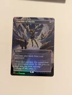 Crucible of Worlds (Borderless) Double Masters 2022 Foil - Image 1