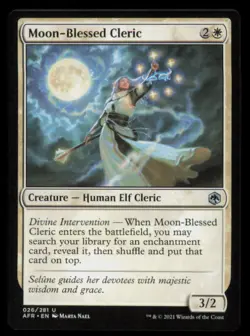 Moon-Blessed Cleric 26 Adventures in the Forgotten Realms Magic: The Gathering - Image 1