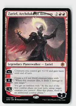 Zariel, Archduke of Avernus M Adventures in the Forgotten Realms 172 NM - Image 1