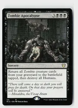 Zombie Apocalypse R Commander: Innistrad: Midnight Hunt 131 NM - Image 1