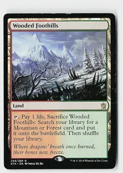 Wooded Foothills R Khans of Tarkir 249 LP - Image 1