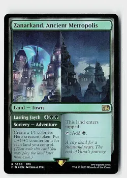 Zanarkand, Ancient Metropolis Foil R FINAL FANTASY 293 NM - Image 1