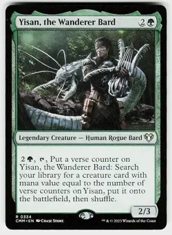 Yisan, the Wanderer Bard R Commander Masters 334 NM - Image 1
