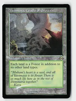 Yavimaya, Cradle of Growth (Retro Frame) Foil R Modern Horizons 2 441 NM - Image 1