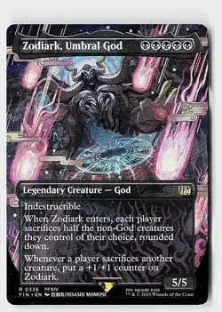 Zodiark, Umbral God (Borderless) R FINAL FANTASY 336 NM - Image 1