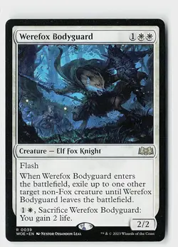Werefox Bodyguard R Promo Pack: Wilds of Eldraine 39 NM - Image 1
