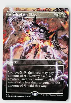 Wrath of the Skies (Borderless) R Modern Horizons 3 325 NM - Image 1