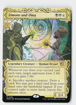 Zimone and Dina (Showcase) M March of the Machine 318 NM - Image 1