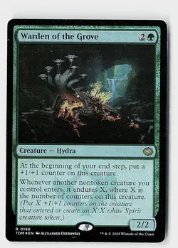 Warden of the Grove Foil R Tarkir: Dragonstorm 166 NM - Image 1