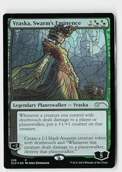 Vraska, Swarm's Eminence (Stained Glass) Foil P Secret Lair Drop Series 536 NM - Image 1