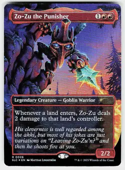 Zo-Zu the Punisher Foil R Secret Lair Countdown Kit 26 NM - Image 1