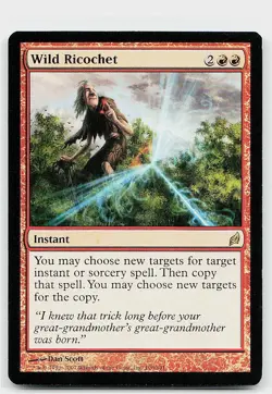 Wild Ricochet Normal R Lorwyn 196 NM - Image 1