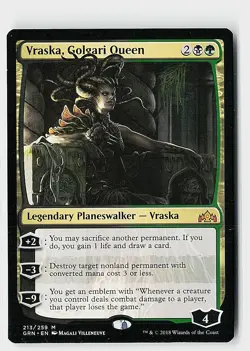 Vraska, Golgari Queen M Guilds of Ravnica 213 NM - Image 1