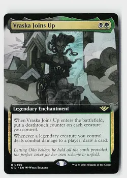 Vraska Joins Up (Extended Art) R Outlaws of Thunder Junction 366 NM - Image 1