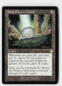 Well of Lost Dreams R The Brothers' War: Retro Frame Artifacts 62 NM - Image 1