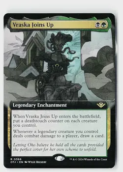 Vraska Joins Up (Extended Art) R Outlaws of Thunder Junction 366 NM - Image 1