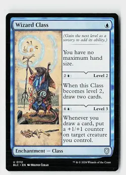 Wizard Class U Commander: Bloomburrow 112 NM - Image 1
